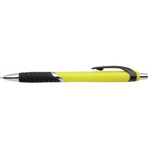 ABS ballpen Thiago, yellow (Plastic pen)