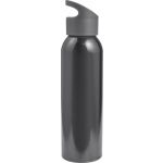 Aluminium water bottle (650 ml), grey (8850-03)