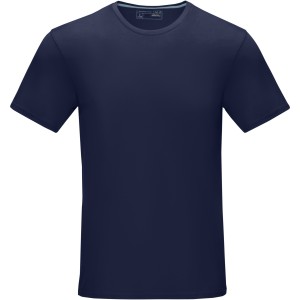 Azurite short sleeve men's GOTS organic t-shirt, Navy (T-shirt, 90-100% cotton)