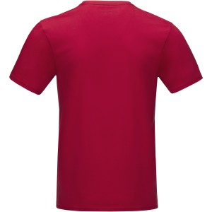 Azurite short sleeve men's  organic t-shirt, Red (T-shirt, 90-100% cotton)