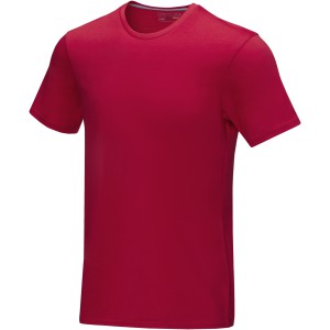Azurite short sleeve men's  organic t-shirt, Red (T-shirt, 90-100% cotton)