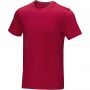 Azurite short sleeve men's  organic t-shirt, Red