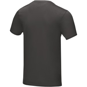 Azurite short sleeve men's  organic t-shirt, Storm grey (T-shirt, 90-100% cotton)
