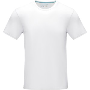 Azurite short sleeve men's  organic t-shirt, White (T-shirt, 90-100% cotton)