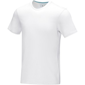 Azurite short sleeve men's  organic t-shirt, White (T-shirt, 90-100% cotton)