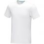 Azurite short sleeve men's  organic t-shirt, White