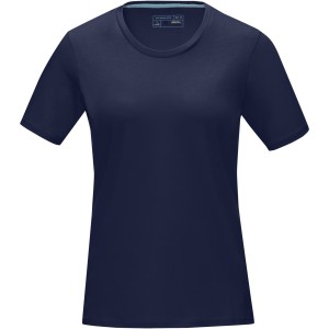 Azurite short sleeve women's GOTS organic t-shirt, Navy (T-shirt, 90-100% cotton)