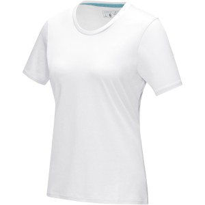 Azurite short sleeve women's GOTS organic t-shirt, White (T-shirt, 90-100% cotton)