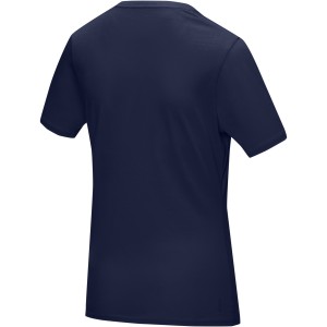 Azurite short sleeve women's  organic t-shirt, Navy (T-shirt, 90-100% cotton)