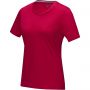 Azurite short sleeve women's  organic t-shirt, Red