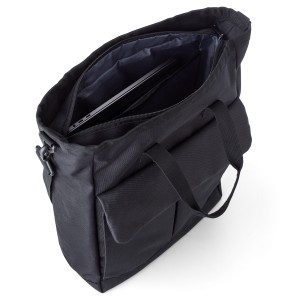 Polyester (900D) shoulder bag Dean, Black (Backpacks)