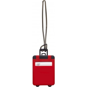 ABS luggage tag Jenson, red (Travel items)