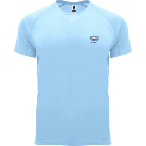 Bahrain short sleeve kids sports t-shirt, Sky blue (T-shirt, mixed fiber, synthetic)