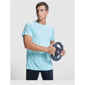 Bahrain short sleeve men's sports t-shirt, Sky blue (T-shirt, mixed fiber, synthetic)