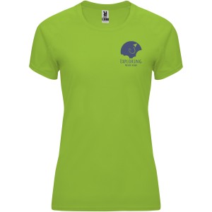 Bahrain short sleeve women's sports t-shirt, Lime / Green Lime (T-shirt, mixed fiber, synthetic)