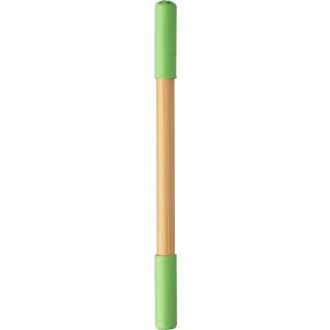 Bamboo endless pencil Wolfgang, light green (Wooden, bamboo, carton pen)