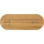 Bamboo wireless charger Tatum, bamboo (432509-823)