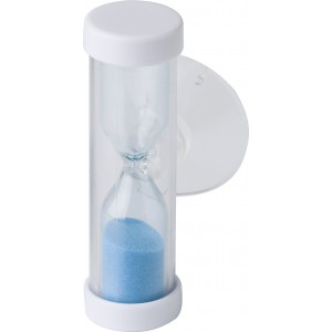 Glass hourglass Mia, light blue (Bathing sets)