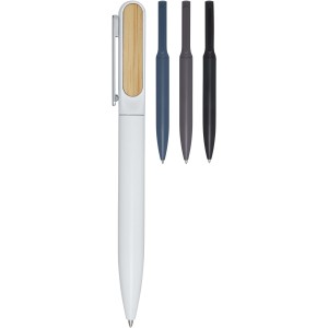 Blanca recycled aluminium ballpoint pen, Solid black (Metallic pen)