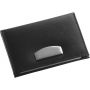 Bonded leather credit card holder Bethany, black