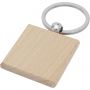 Gioia beech wood squared keychain, Wood