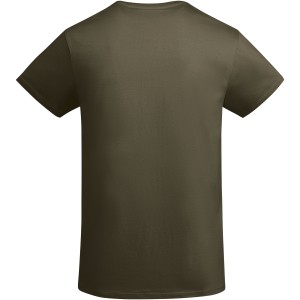 Breda short sleeve kids t-shirt, Militar Green (T-shirt, 90-100% cotton)