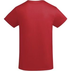 Breda short sleeve men's t-shirt, Red (T-shirt, 90-100% cotton)