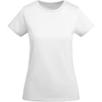 Breda short sleeve women's t-shirt, White (R66991Z)