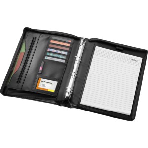 Briefcase A4 portfolio, solid black (Folders)