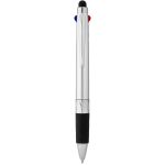 Burnie multi-ink stylus ballpoint pen, Silver (10653100)