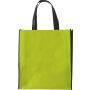 Nonwoven (80 gr/m2) shopping bag Kent, lime