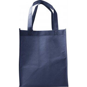 Nonwoven (80 gr/m2) shopping bag. Kira, blue (Shopping bags)