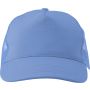 Cotton twill and plastic cap Penelope, light blue