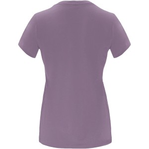 Capri short sleeve women's t-shirt, Lavender (T-shirt, 90-100% cotton)