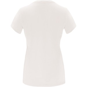 Capri short sleeve women's t-shirt, Vintage White (T-shirt, 90-100% cotton)