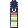 Cardboard bookmark Clay, blue