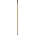 Cay wooden pencil with eraser, Red (10709703)