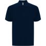 Centauro Premium short sleeve unisex polo, Navy Blue