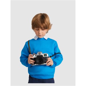 Clasica kids crewneck sweater, Light pink (Pullovers)