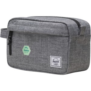 Herschel Chapter recycled travel kit, Heather grey (Cosmetic bags)