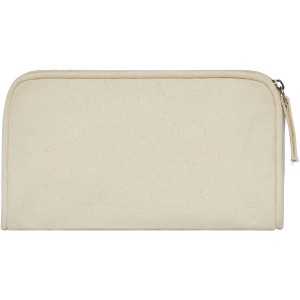 Kota 340 g/m2 canvas toiletry pouch, Natural (Cosmetic bags)