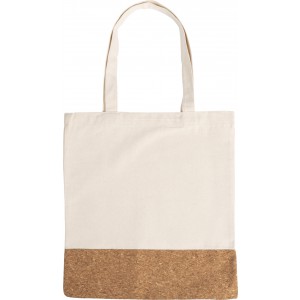 Cotton (250 gr/m2) shopping bag Dalia, khaki (cotton bag)