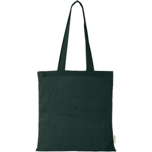 Orissa 100 g/m2 GOTS organic cotton tote bag 7L, Dark green (cotton bag)