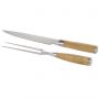 Cucinar carving set, Silver