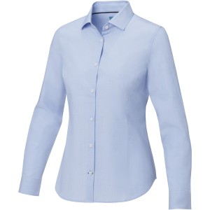 Cuprite long sleeve women's  organic shirt, Light blue