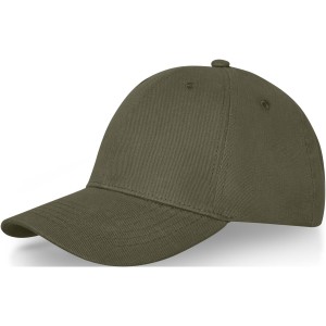 Davis 6 panel cap, Forest green