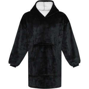 Denali GRS hoodie blanket, Solid black (Pullovers)