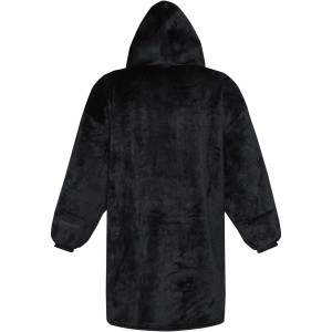 Denali GRS hoodie blanket, Solid black (Pullovers)