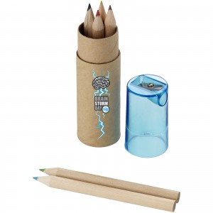 Kram 7-piece coloured pencil set, Blue (Drawing set)