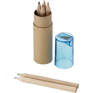 Kram 7-piece coloured pencil set, Blue (Drawing set)